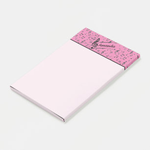 Black Musical personalised  Post-it Notes