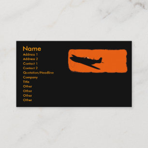 Black Mustang Business Card