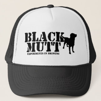 Black Mutt Trucker Hat