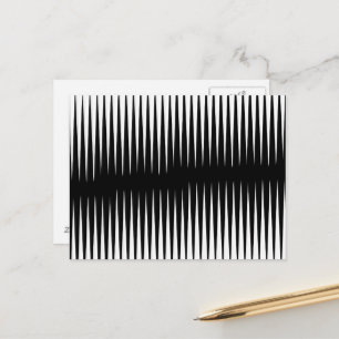 Black-n-White Frequency Postcard
