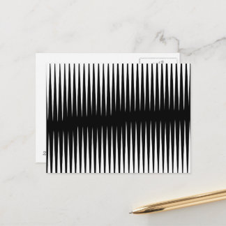 Black-n-White Frequency Postcard
