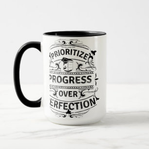 Black n white mug