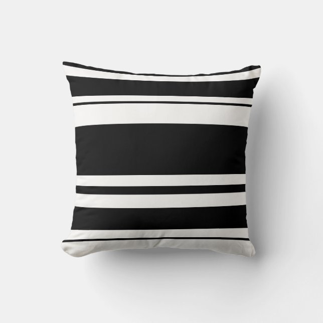 Black n' White Pillow (Front)