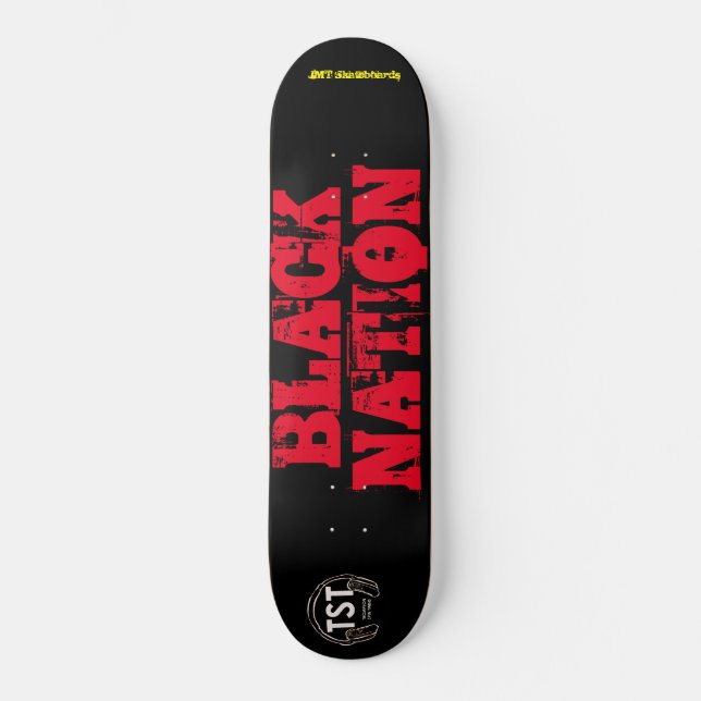 BLACK NATION / JMT SKATEBOARDS (Front)