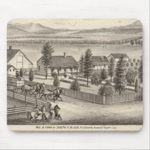 Black, Neal residences, properties Mouse Pad