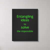 Black Neon Green Open Sans Quantum Engineer Decor