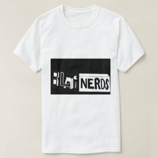 Black Nerds Basic Boxy Logo Classic T-Shirt