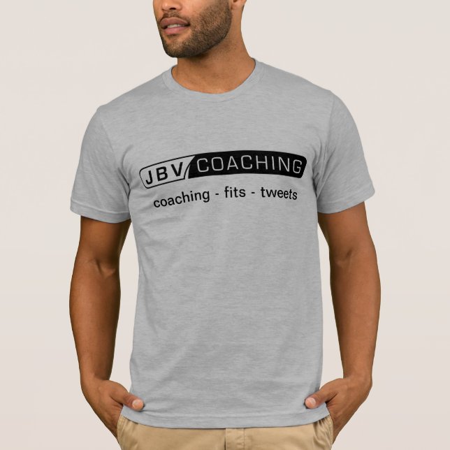 Black no-com T - @Twitter version T-Shirt (Front)