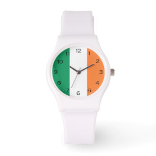 Black Numbers On Irish Flag Womens cn Watch