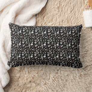 Black Nutcracker Soldier Suite Lumbar Cushion