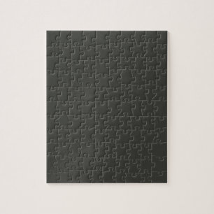 Black olive (solid color)  jigsaw puzzle