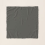 Black olive (solid colour)  scarf<br><div class="desc">Black olive (solid colour)</div>