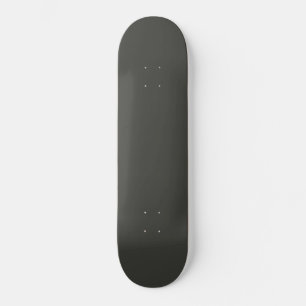Black olive (solid colour)  skateboard