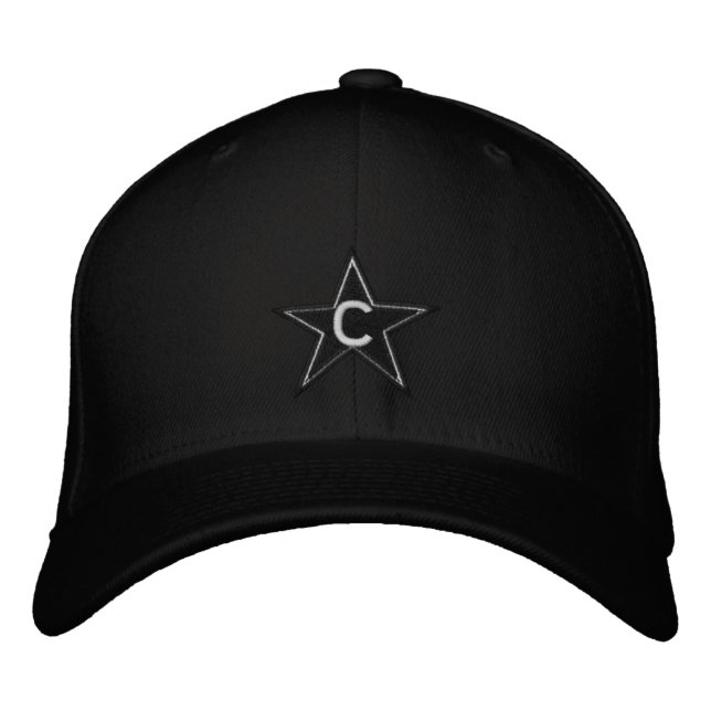 BLACK ON BLACK Embroidered Hat (Front)