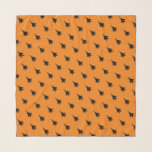 Black on Orange F-15E Jet Patterned Scarf<br><div class="desc">Ideal for the fighter chick pilot,  wso or spouse,  add a little airpower to your wardrobe with this orange and black F-15E Strike Eagle patterned chiffon scarf. This makes the perfect Tigers First Friday,  Pink Flag,  fini-flight or spouse event accessory or a stylish welcome or farewell gift.</div>