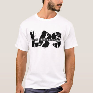 Black on White logo T-Shirt