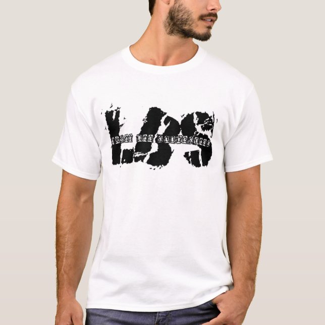 Black on White logo T-Shirt (Front)