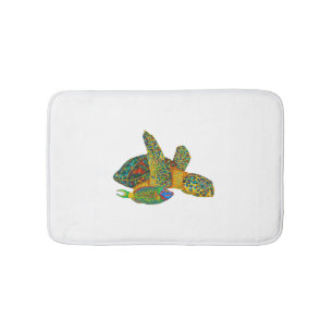 Black Opal SeaTurtle Bath Mat