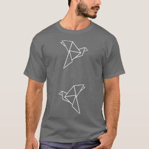 black origami T-Shirt