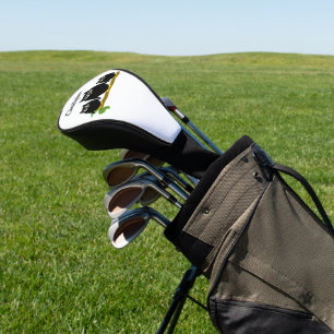 Black Owls Design Personalised Golf Head Cover