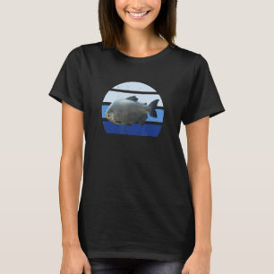Black Pacu Ocean Fish Men Women Kids T-Shirt