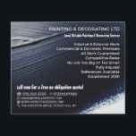 Black Paint Stroke, Painter & Decorator Flyer<br><div class="desc">Black Paint Stroke,  Painter & Decorator Advertising Flyer by The Business Card Store.</div>
