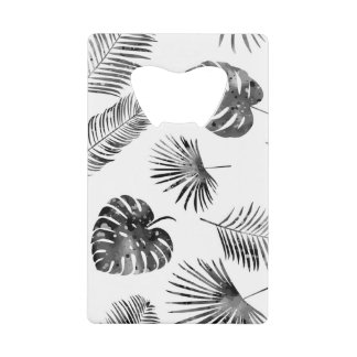 Black palm leaves: vintage seamless.