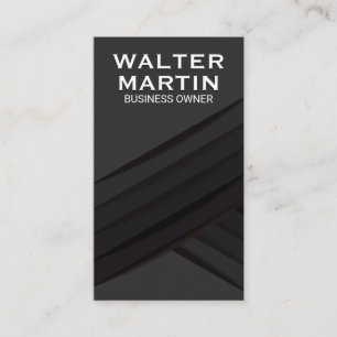 Black Panels Business Card