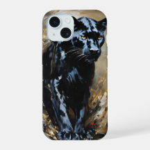 Black panter painting