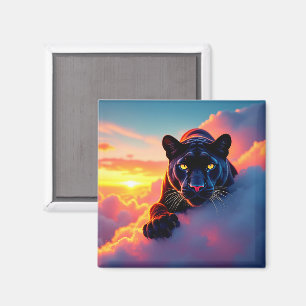Black Panther Art Magnet