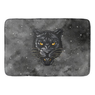 Black Panther Bath Mat