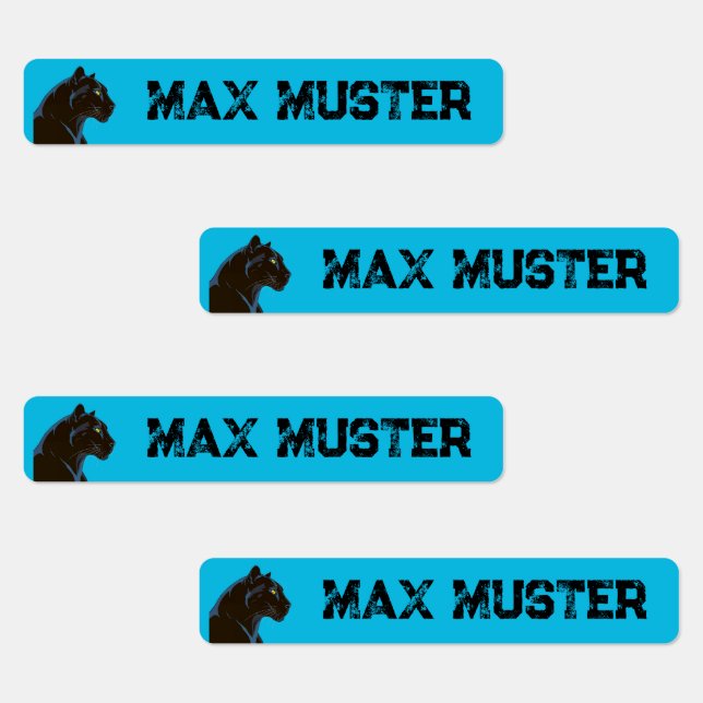 Black Panther blue 96 narrow children (Group)