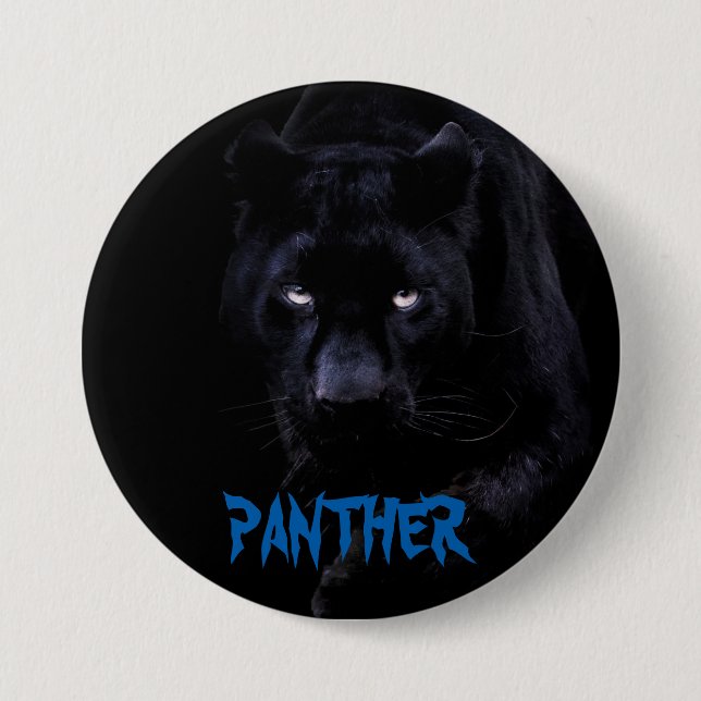 Black Panther Button (Front)