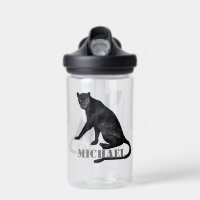 Black Panther Cat Leopard Personalised