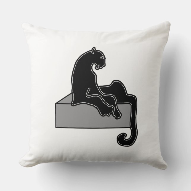 black Panther Cushion (Front)