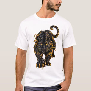 Black Panther – Dark Luxury Predator & Power T-Shirt