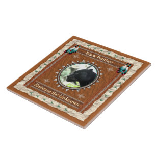 Black Panther - Embrace the Unknown Ceramic Tile