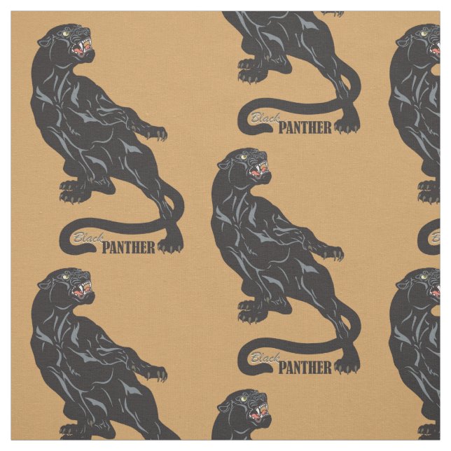 black panther fabric (Swatch)