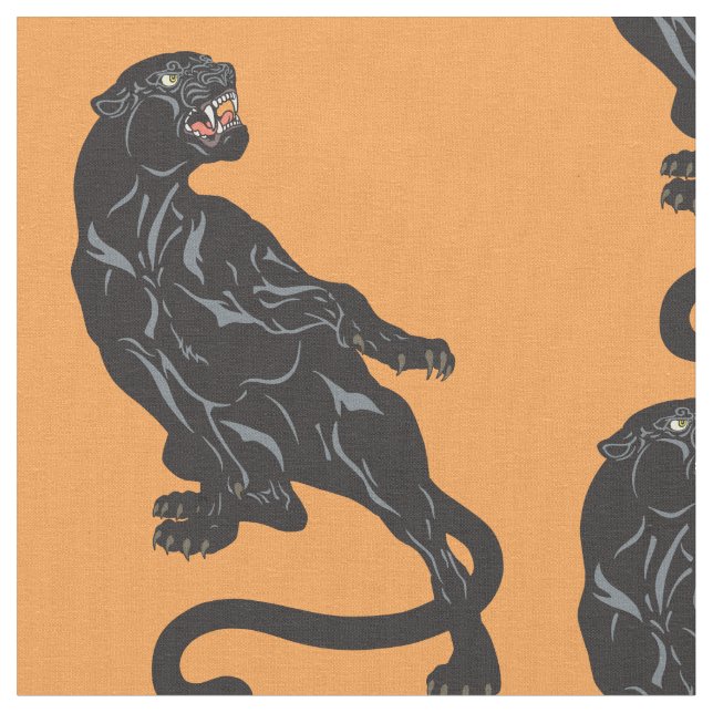 black panther fabric (Close Up)