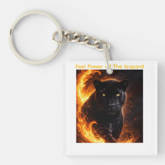 Black Panther Fire Power Key Ring