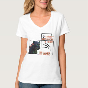 Black Panther Graphic "I'm Here" T-Shirt