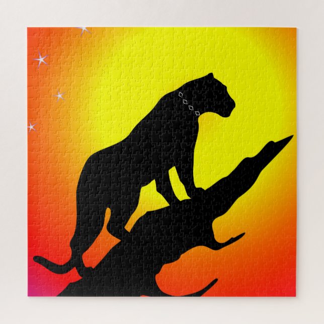 Black Panther Jigsaw Puzzle (Vertical)