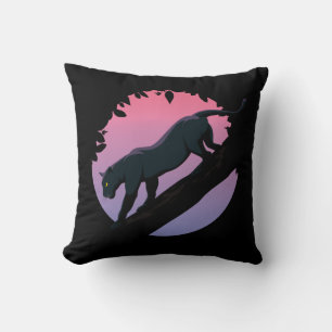 Black Panther Jungle Animal Cushion