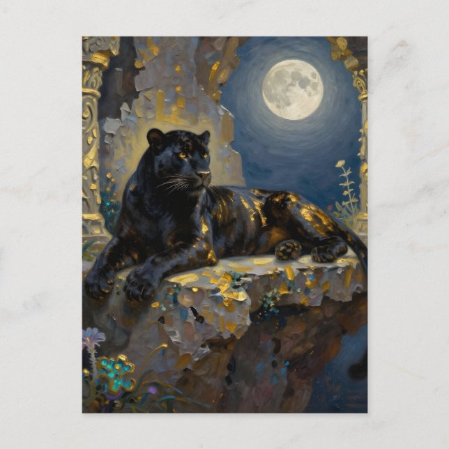 Black Panther | Keeping in Touch Postcard (Front)