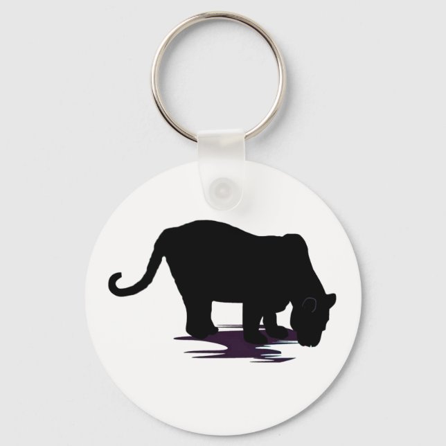 Black Panther Key Ring (Front)