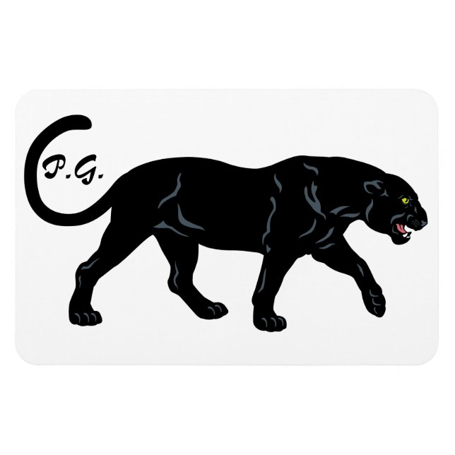 black panther magnet (Horizontal)