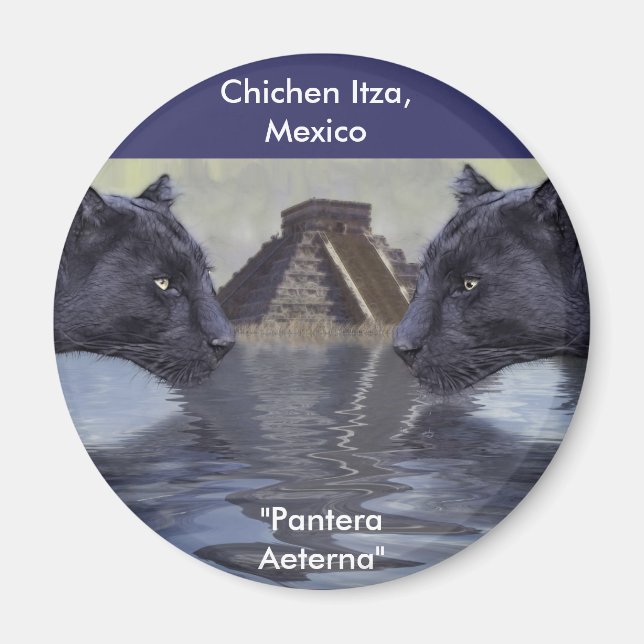 Black Panther Mexico Collection Magnet (Front)
