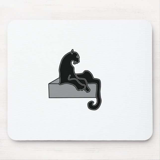 black Panther Mouse Pad (Front)
