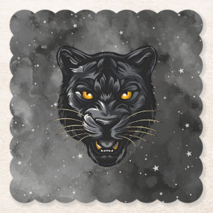 Black Panther Paper Coaster