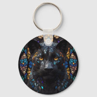 Black Panther Portrait Accent Pillow